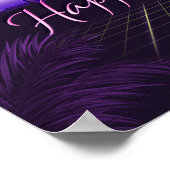 Nadia Nom Vorname lila retro Poster Geburtstag (Coin)