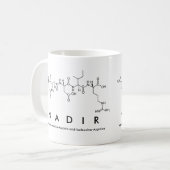 Nadir peptide nom mug (Devant gauche)