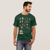 Nadolig Christmas T-shirt (Voorkant volledig)