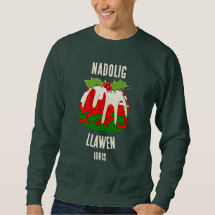Nadolig Llawen WALES Welsh Vrolijk Kerstgezin Trui