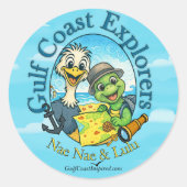 Nae Nae & Lulu Adventures Large Stickers (Devant)