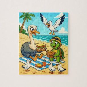 Nae Nae & Lulu Adventures Page de puzzle de pique-