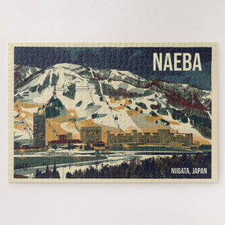 Naeba Niigata, Japan 1 - Jigsaw Puzzle 1014 Legpuzzel