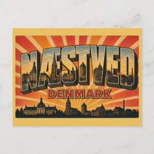 Næstved Denemarken Kerk Briefkaart