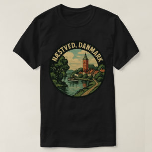 Næstved Denemarken Kerk T-shirt