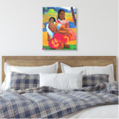Nafea F, 1892 Canvas Afdruk (Insitu (Slaapkamer))