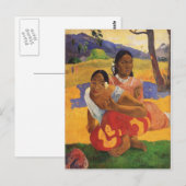 "Nafea Faa Ipoipo" - Paul Gauguin Briefkaart (Voorkant / Achterkant)