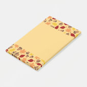 Nafelijke, volledige bladzijdige laptop post-it® notes (Schuin)