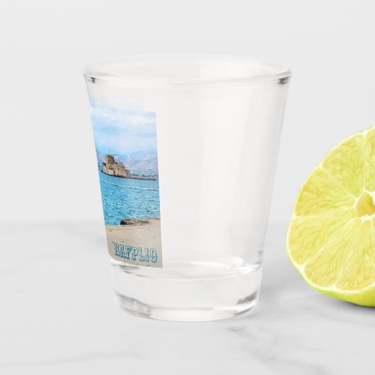Nafplio Greece Souvenir Shot Glass Shot Glas (Rechts)