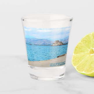 Nafplion Greece Souvenir Shot Glass Glas