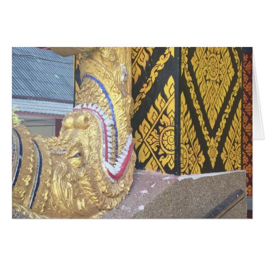 Naga Dragon in Chiang Mai, Thailand (Voorkant Horizontaal)