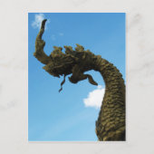 Naga ... Pha dat Luang Stupa, Laos Briefkaart (Voorkant)