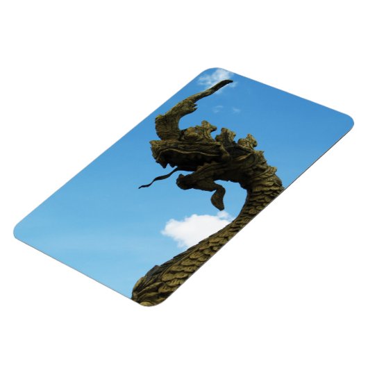 Naga ... Pha dat Luang Stupa, Laos Magneet (Linkerzijde)