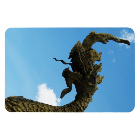 Naga ... Pha dat Luang Stupa, Laos Magneet (Horizontaal)