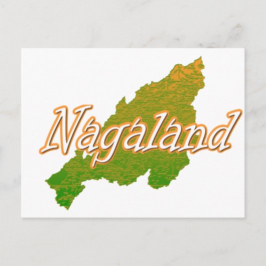 Nagaland Briefkaart (Voorkant)
