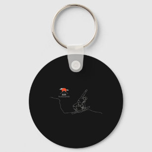 Nagano Snowboarden Sleutelhanger