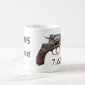Nagant Revolver m1895 sovjetrussische ww2-mok! Koffiemok (Center)
