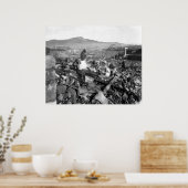 Nagasaki Japan Na de atoombom Poster (Keuken)