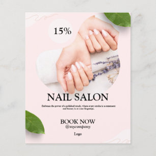 nagel cosmetica schoonheid business promotie Flyer