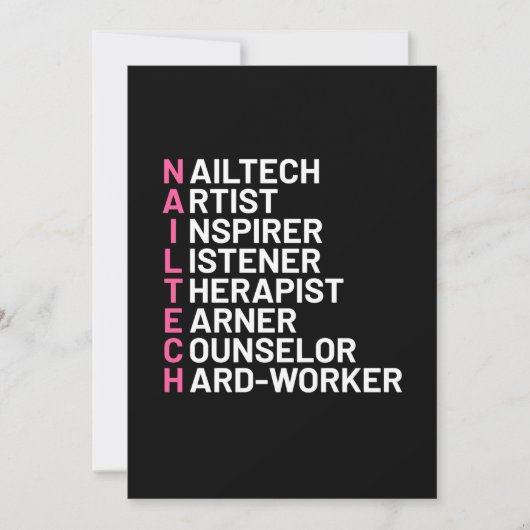 Nagel Kunstenaar Inspiratiebron Kaart (Voorkant)