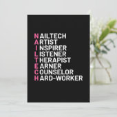 Nagel Kunstenaar Inspiratiebron Kaart (Staand voorkant)