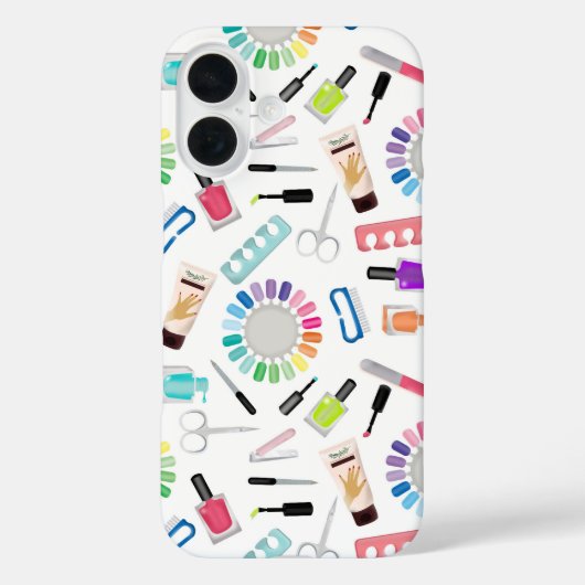Nagel Manicure Pedicure Schoonheidssalon Case-Mate iPhone Case (Achterkant)
