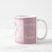 Nagel Salon Branding Blush Roze Schoonheidsbedrijf