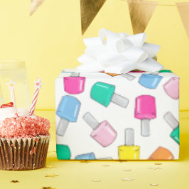 Nagellak Spa Party Manicure Beauty Verjaardag Cadeaupapier