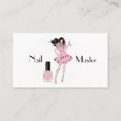 Nagelmeester Visitekaartje (Voorkant)