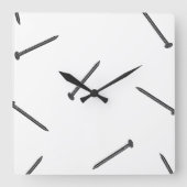 nagelpatroon vierkante klok (Voorkant)