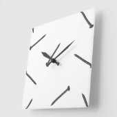 nagelpatroon vierkante klok (Hoek)