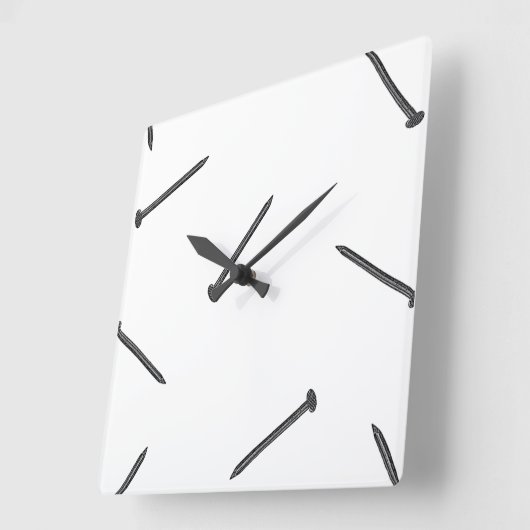 nagelpatroon vierkante klok (Hoek)