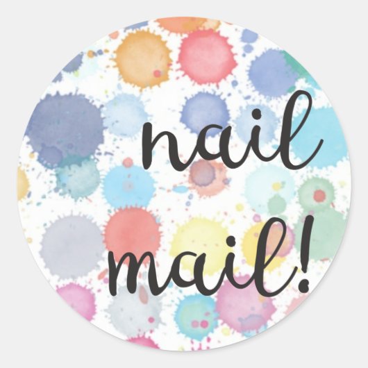 Nagelpost! Sticker (Voorkant)