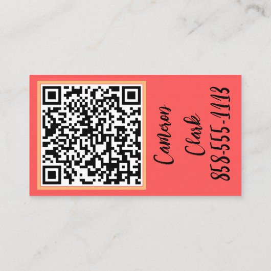 NAGELS Nageltechnicus Professioneel Roze Visitekaartje (Achterkant)