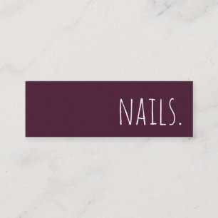 nagels trouwerijpunkkaart klantenkaartje