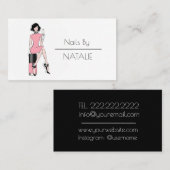 nagels visitekaartje (Voorkant / Achterkant)