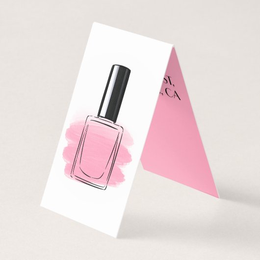 nagels visitekaartjes (Voorkant)