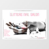 Nagelstudio Bedrijfsaanpassing Raamsticker (Vel)