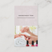 Nagelstudio | Manicure Sessie Afsprakenkaartje (Achterkant)