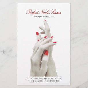 Nagelstudio Schoonheidscentrum flyer