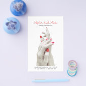 Nagelstudio Schoonheidscentrum flyer (Enkel)