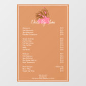 Nagelstylist Diensten voor Professionals in Salons Raamsticker (Vel)