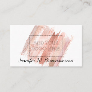 Nagelstylist Manicure Polish logo Make-up Poeder Visitekaartje