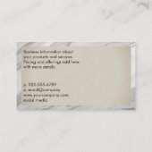 Nagelstylist | Nagellakkwast Visitekaartje (Achterkant)