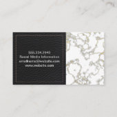 nageltechnicus | Manicure nagels Visitekaartje (Achterkant)