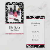 Nageltechnicus Visitekaartjes (Voorkant / Achterkant)