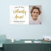 nagenoeg voltooide afstuderen - aankondigingsbanne spandoek (Beurs)