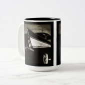 Nageoires caudales - tasse 1957 de Chevy (Devant gauche)