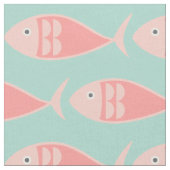 Nager Tissu de poisson rose (Fermer)