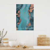 Nagez Sauvage Affiche de Voyage (Cuisine)